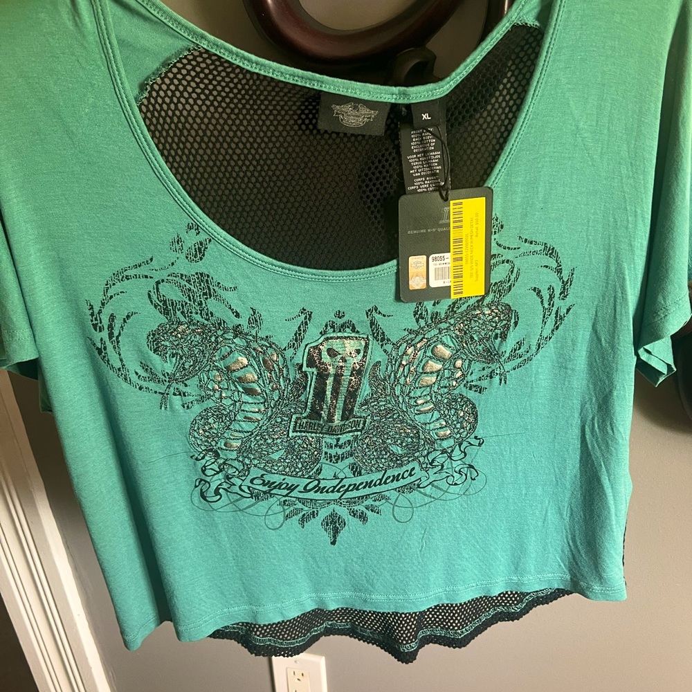 Harley Davidson New with Tags Crop Top